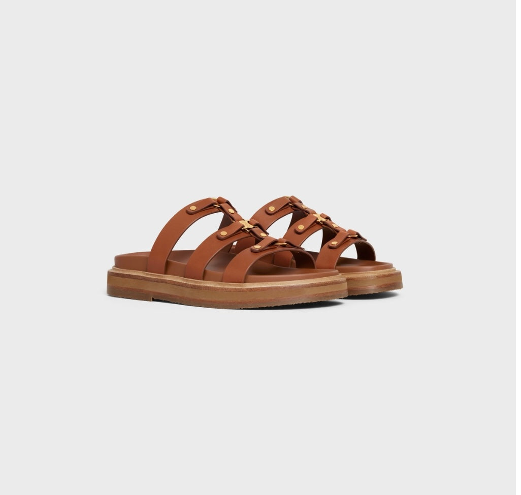 Mules en cuir Tippi