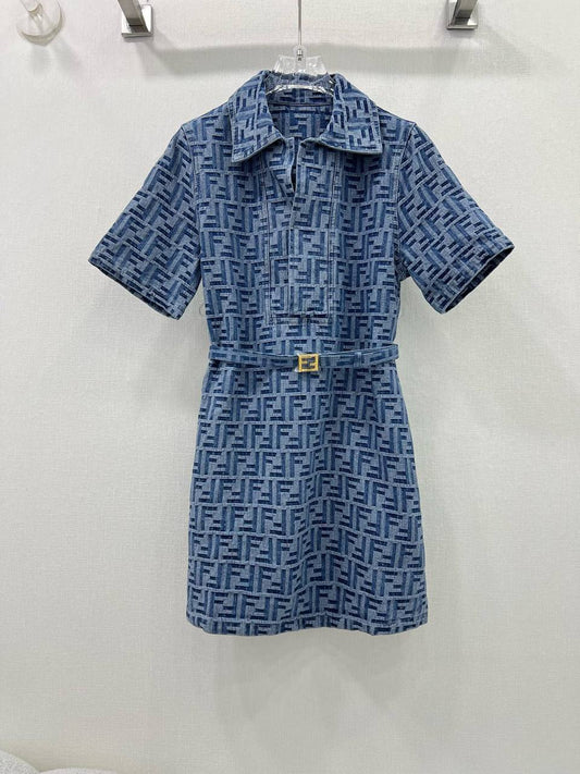 Robe en jeans F